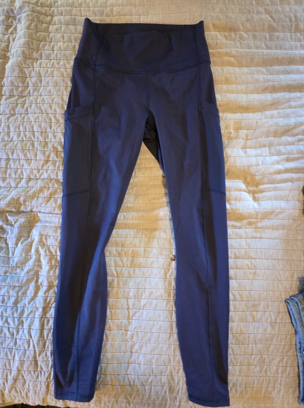 Fabletics Deep Navy High-Rise Pocket Leggings